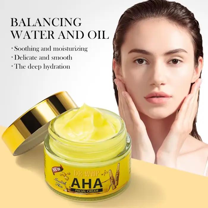 Crème visage revitalisante au curcuma AHA