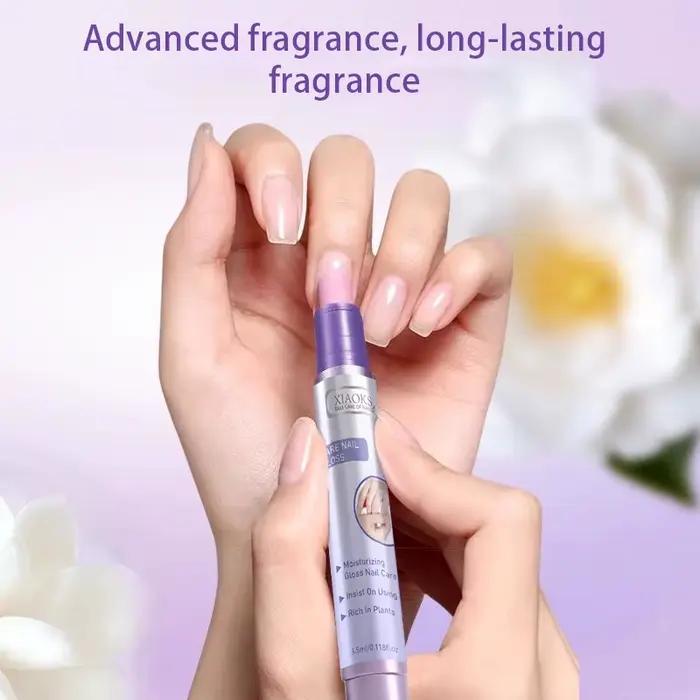 Stylo d'huile pour soins des ongles 3-en-1