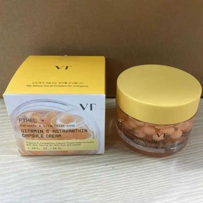 Crème en capsules de vitamine C et astaxanthine VT Cosmetics 50 ml