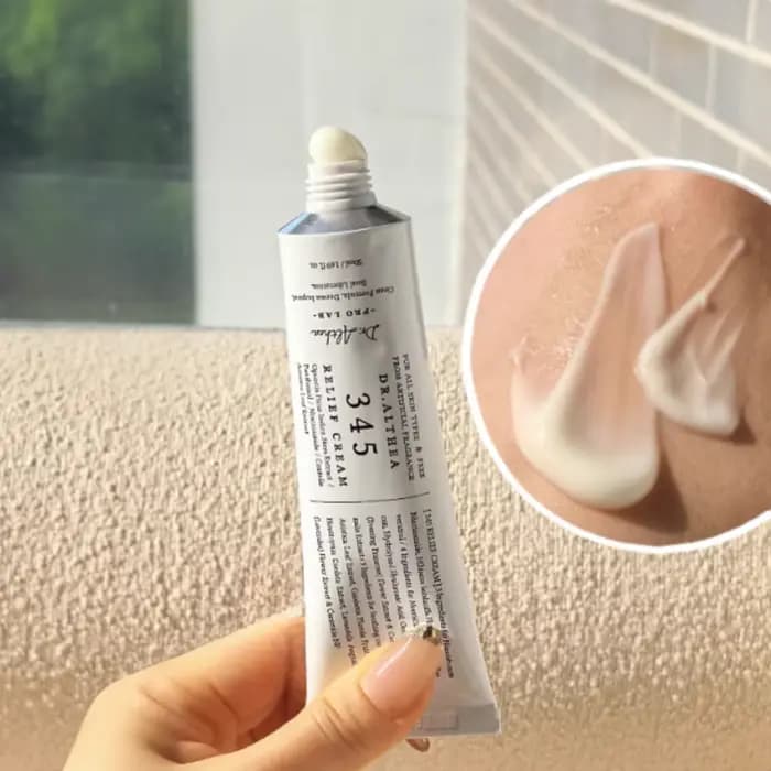 Crème visage 345 Relief ciblant les marques d'acné