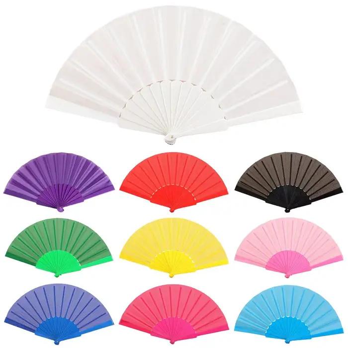 Éventail Pliable en Dentelle Florale, Portable, Structure Solide, pour les Mariages, les Fêtes, les Voyages, pour Femme