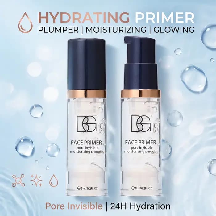 Base de maquillage hydratante pour le visage