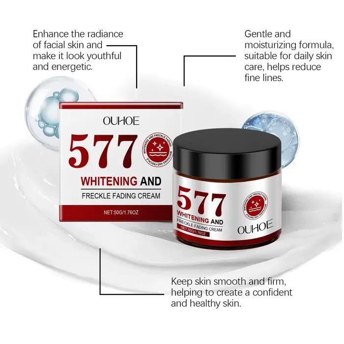Crème de décoloration de tache de rousseur blanchissant la pigmentation de retrait de taches foncées réduisant