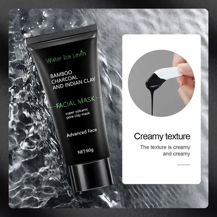 Masque noir au charbon de bambou