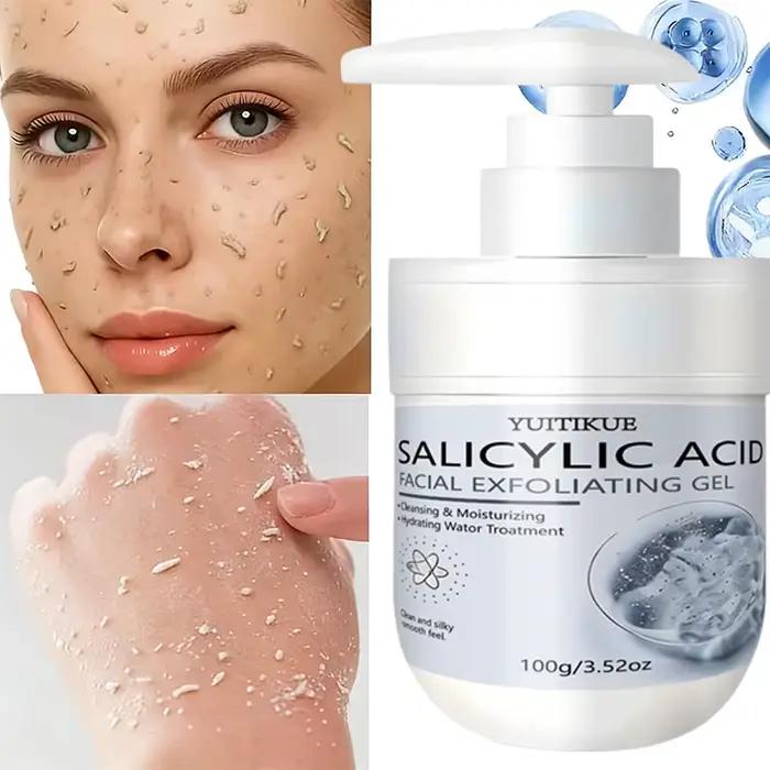 Gel exfoliant à l'acide salicylique YUITIKUE - Exfoliation douce