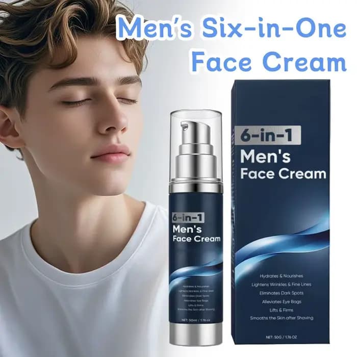 Crème pour le visage 6 en 1 pour hommes