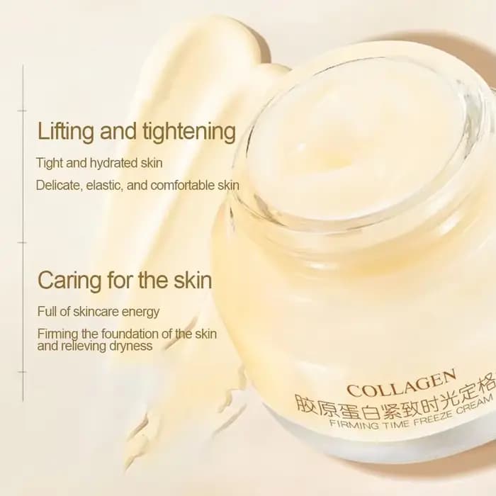 Crème pour le visage au collagène