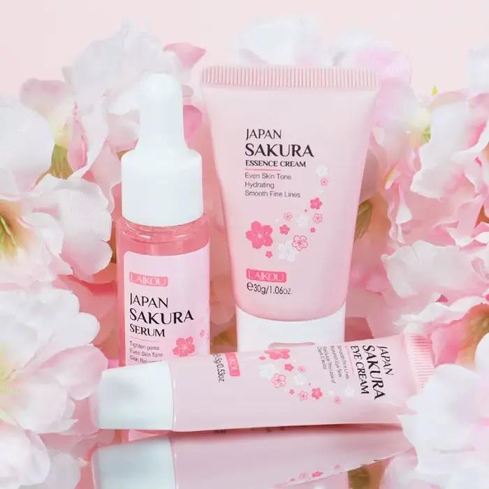 Sakura-Ensembles de soins de la peau pour femme
