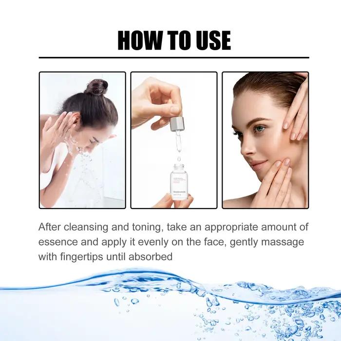 EELHOE Nicotinamide sérum pour le visage nourrir le Contour