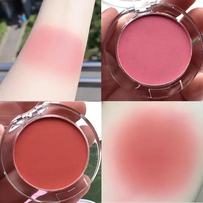 Palette de fard à joues pêche 6 couleurs