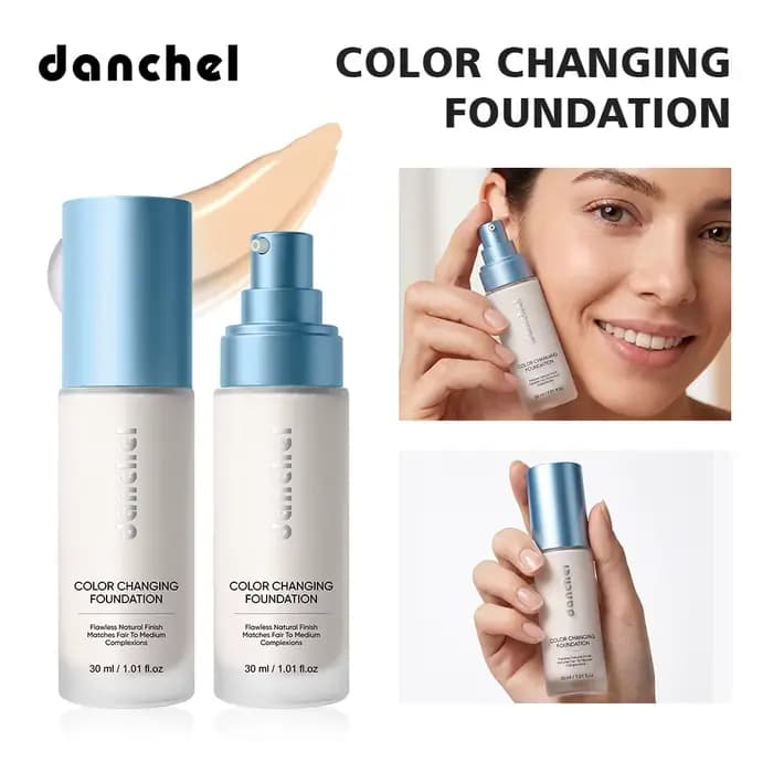 Fond de teint changeant de couleur