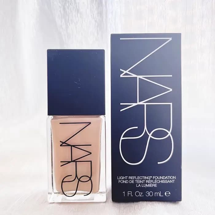 Fond de Teint NARS Réfléchissant la Lumière Soin Avancé L1.5 L2 Hydratant Longue Tenue 16H Correcteur Éclaircissant Base de Maquillage Sans Oxydation