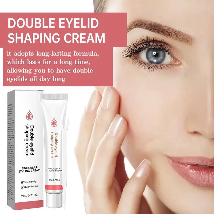 Crème instantanée pour double paupière : invisible