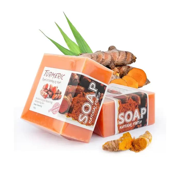 100g de savon au curcuma naturel pur