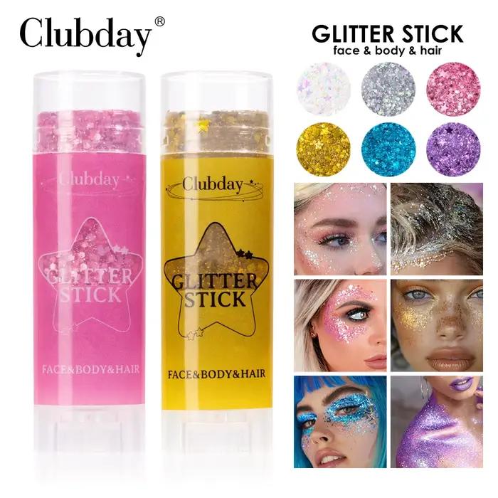Bâton de gel pailleté – Baume scintillant pour les lèvres