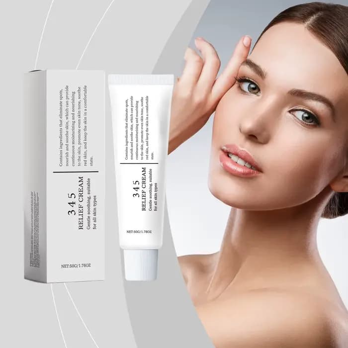 Crème apaisante pour le visage à l'acide hyaluronique