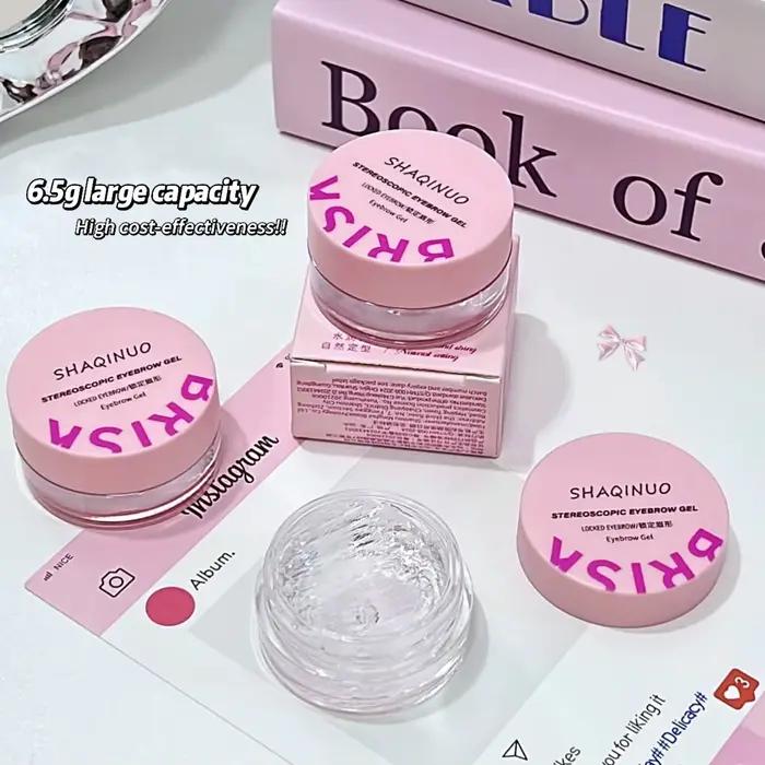 Regina EyebloggGel Gel, Crée des sourcils naturels, Styling, tridimensionnel, Bergame