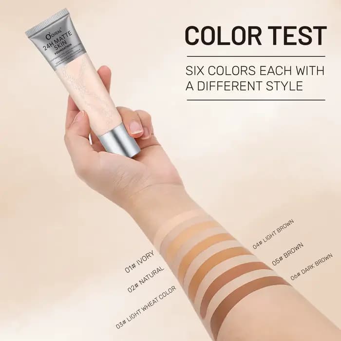 Ocheal – crème de fond de teint 6 couleurs