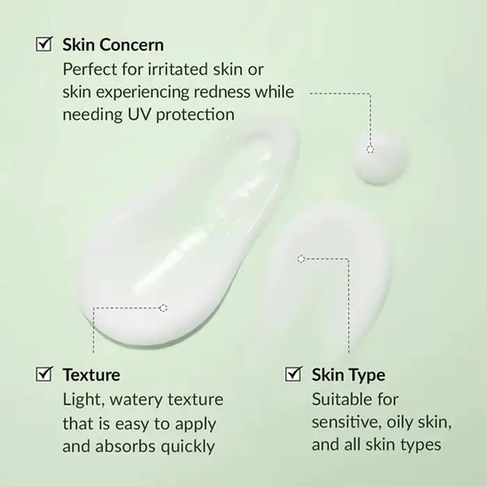 Crème solaire Dr.Althea au thé vert et crème solaire Aqua Glowing