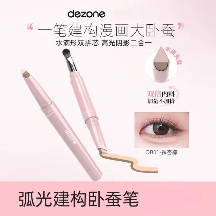 DEZONE Double tête sous les yeux mise en évidence crayon outil de contour