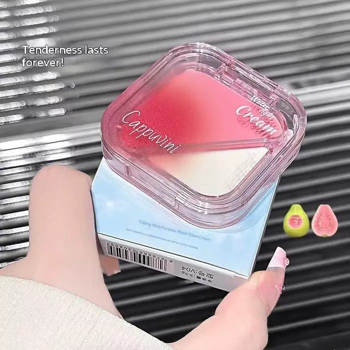 Palette de fard à joues crémeux Cappuvini