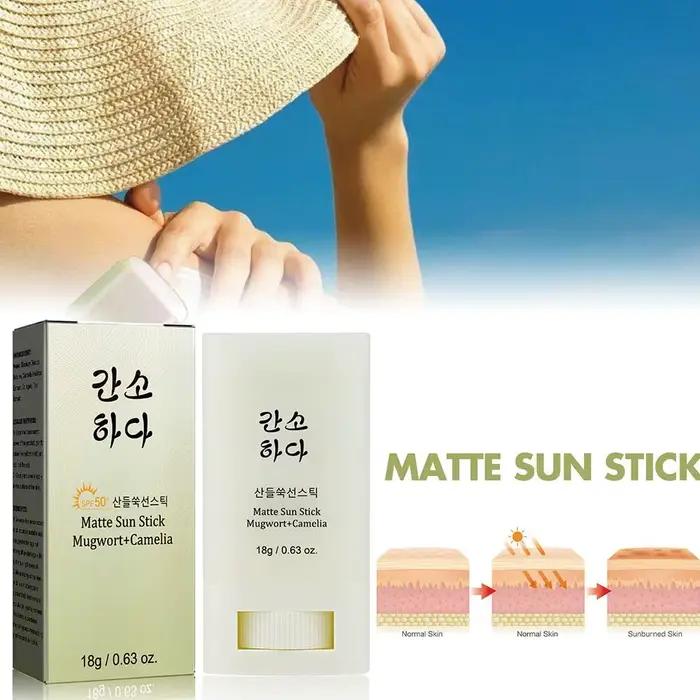 18g visage corps crème solaire mat bâton