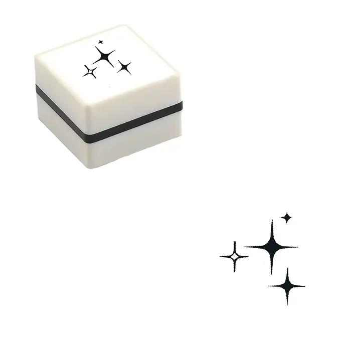 Sceaux de la série Creative Star avec plusieurs motifs d'étoiles personnalisés, tampons de motivation en forme d'étoile