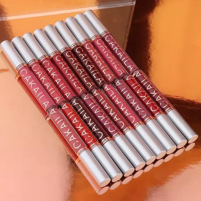 CAKAILA 6 couleurs brillant à lèvres rouge