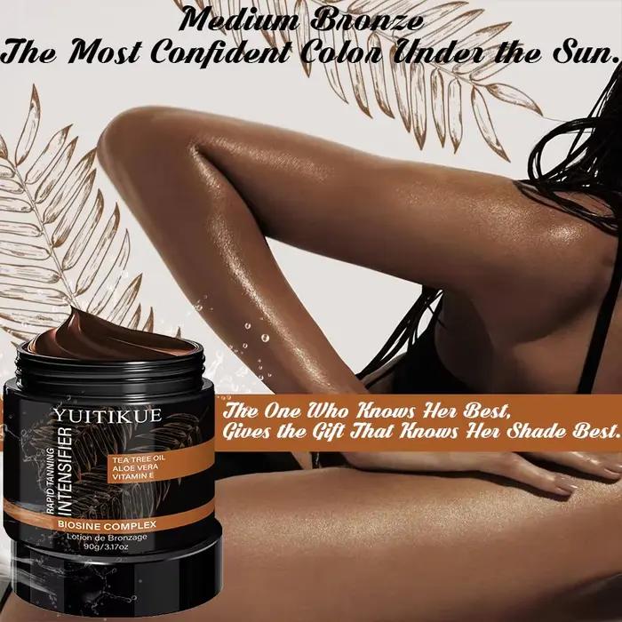 Crème Intensifiante de Bronzage Rapide YUITIKUE - Sans Soleil