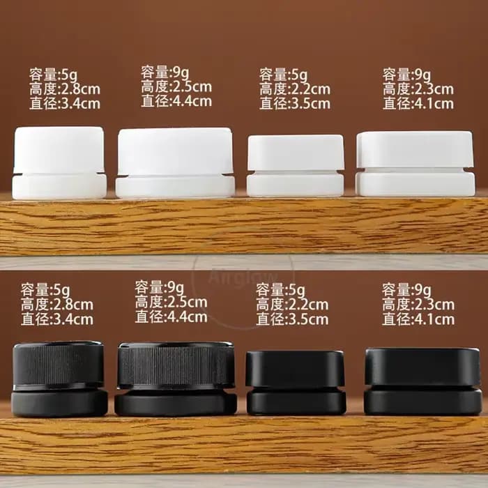 Pot de crème en verre Lucifugal 5g 9ml