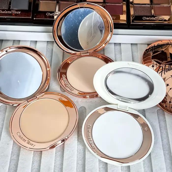 Poudre de maquillage en spray haute brillance pour un teint lumineux et une peau douce