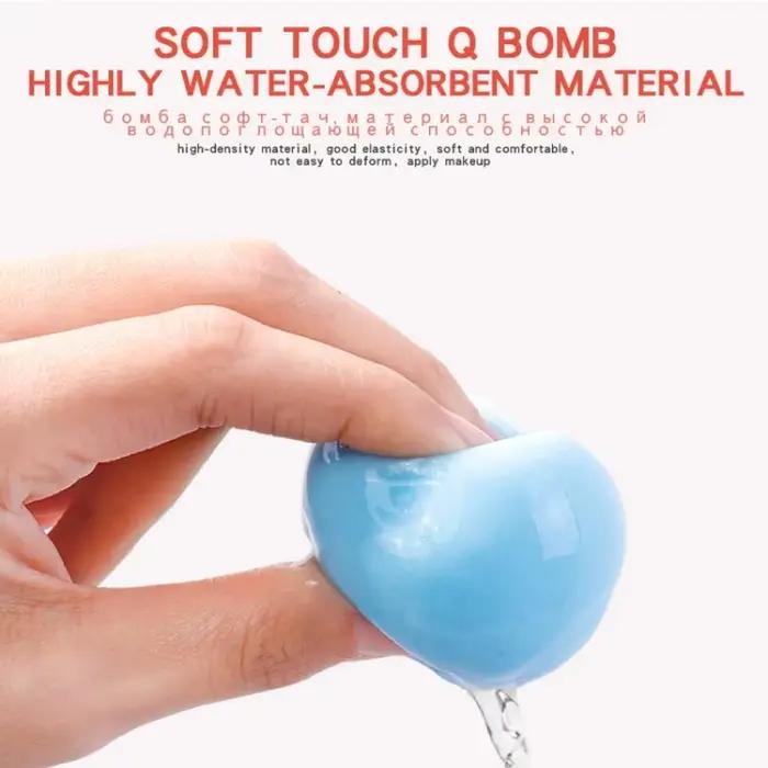 Bouffée de poudre cosmétique lisse pour femmes, 1 pièce, éponge de fond de teint, beauté pour maquiller, outils et accessoires en forme de goutte d'eau