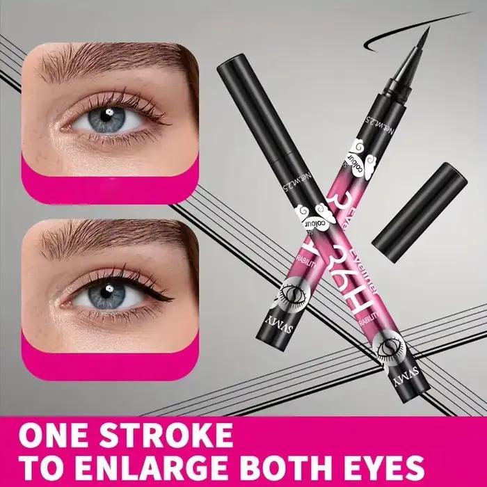 Crayons Eyeliner noirs imperméables, 3 pièces/5 pièces, maquillage pour les yeux, résistant aux taches, longue durée et adapté aux débutants