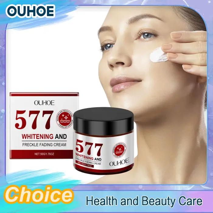 Crème de décoloration de tache de rousseur blanchissant la pigmentation de retrait de taches foncées réduisant