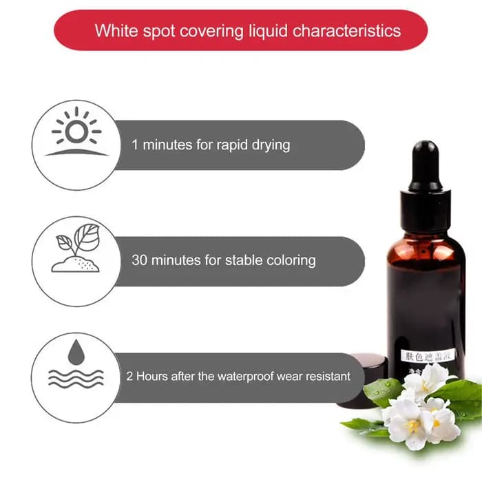 Liquide correcteur pour Vitiligo