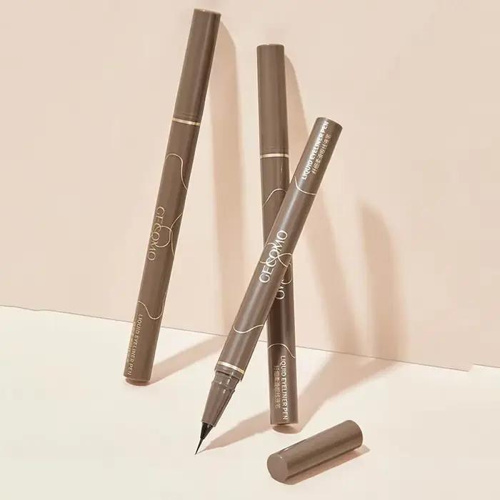 Stylo Eyeliner Ultra fin pour cils inférieurs, noir et marron, imperméable, durable, lisse, couché, ver à soie, crayons pour les yeux, outils de maquillage pour les yeux