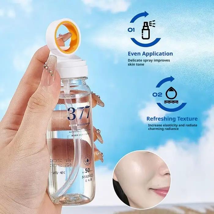 Spray solaire éclaircissant 377 90ml SPF50+ Anti-UV Hydratant Protection