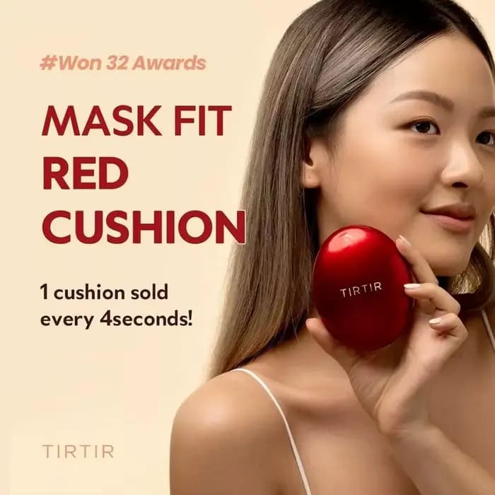 TIRTIR – fond de teint coussin SPF50 PA +++ 72h