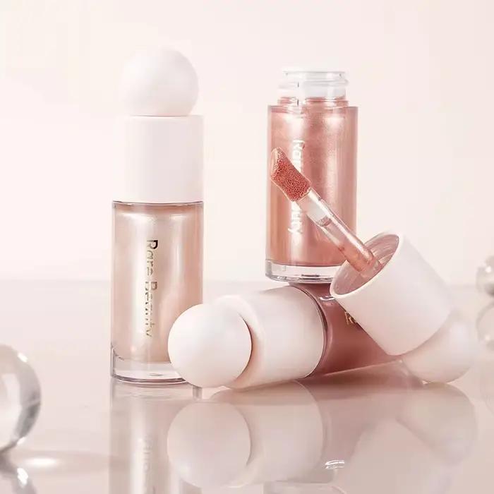 Rare Beauty Liquid Blush Highlighter Contour High Glossy Finish Luminizer Makeup Gel Face Body Brighten Glitter Natural