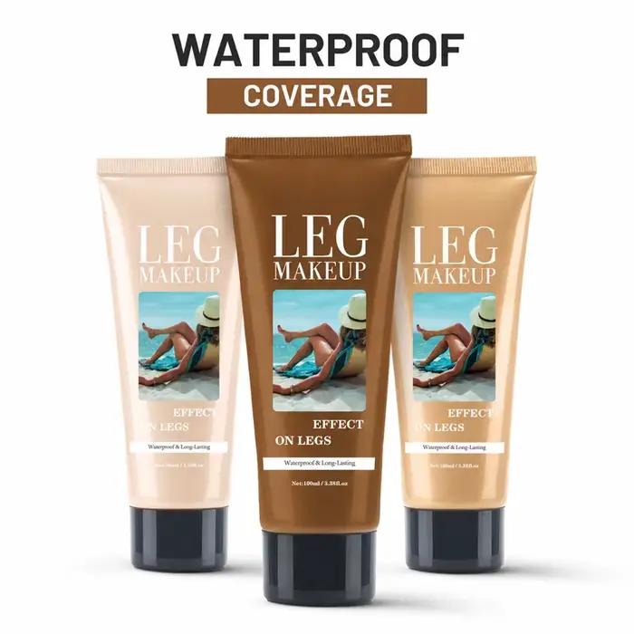 Maquillage corporel waterproof pour les jambes