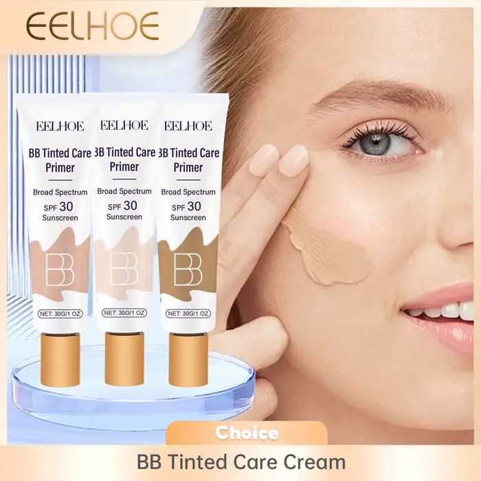 BB crème teintée avec SPF 30 couverture complète Pores invisibles acné éclaircissant Niacinamide maquillage nu fond de teint pour le visage imperméable
