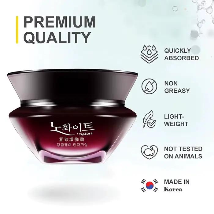 Crème raffermissante cosmétique coréenne