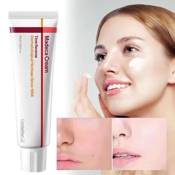 Crème coréenne Madeca PDRN anti-âge hydratante à la Centella Asiatica