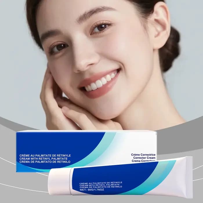 Crème Correctrice Hydratante Légère Soin Visage Non Grasse Absorption Rapide Confort Cutané Peau Claire et Lisse