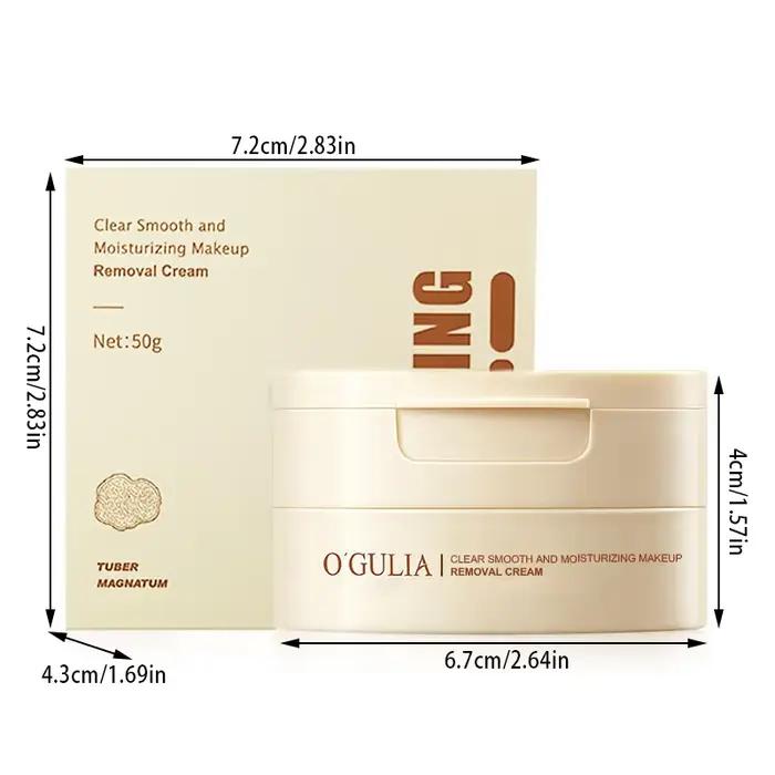 Démaquillant doux et non irritant, crème démaquillante, nettoyage en profondeur et hydratation du maquillage du visage
