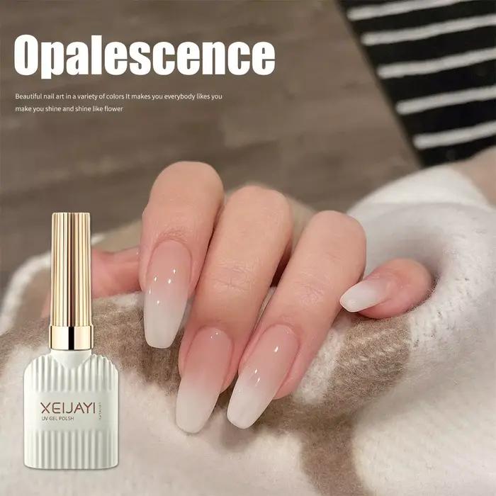 Vernis à ongles Gel blanc laiteux Pudding