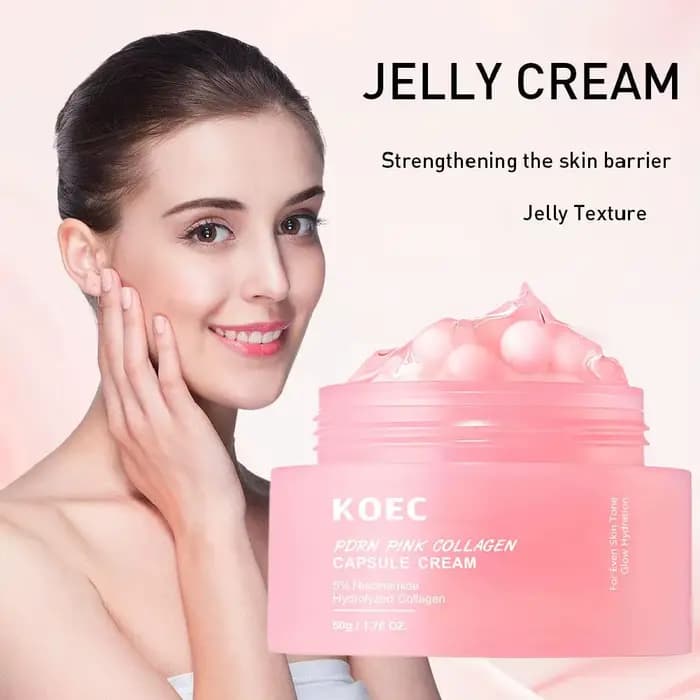 Crème hydratante en gelée au collagène hydrolysé et à la niacinamide