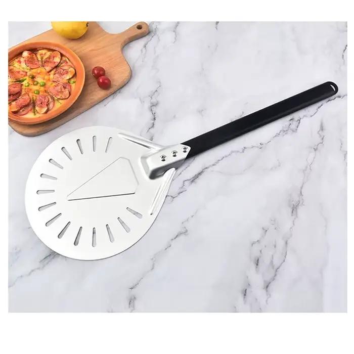 BSEVB - Spatule à pizza ronde, pelle à pizza, accessoires pour four à pizza