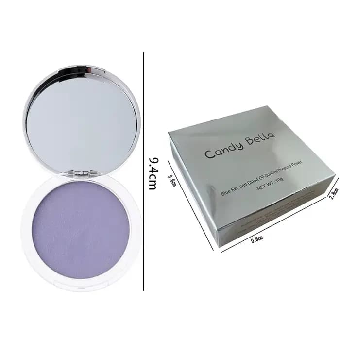 Poudre compacte bicolore délicate