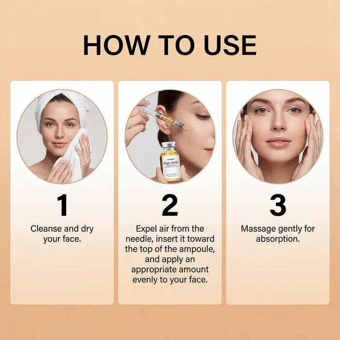 Ampoule éclaircissante Viarelime à l'acide kojique et à la niacinamide 40 ml